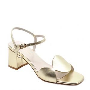 NEW KOKO + PALENKI women's sphere sandal in gold